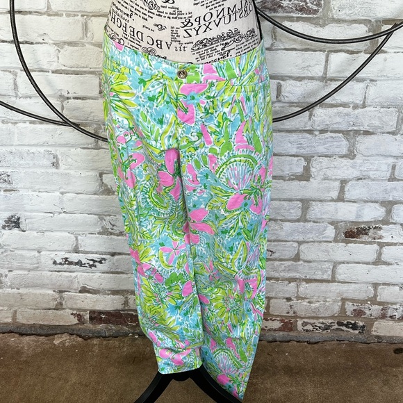 Lilly Pulitzer Pants - LILLY PULLITZER low rise cotton pants